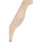 Ekena Millwork 3 1/2"W x 16"D x 28"H Funston Smooth Knee Brace, Douglas Fir BRC04X16X28FST00SDF - alternate 2